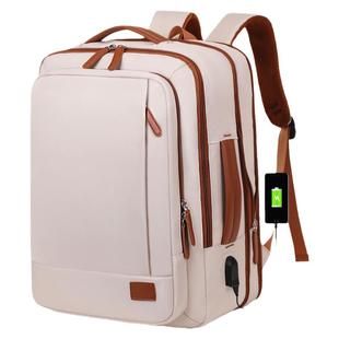 双肩包女士大容量行李包男学生书包15.6寸电脑包通勤出差旅游背包