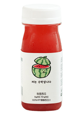儿童100%HPP西瓜汁韩国进口