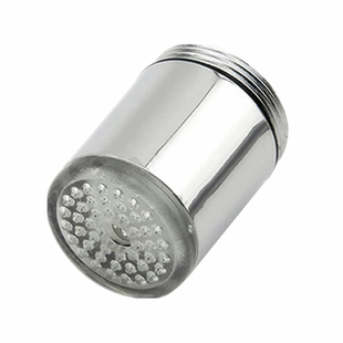 智能发光水龙头自发电厨房过滤净水led七彩洗脸洗手盆温控水嘴