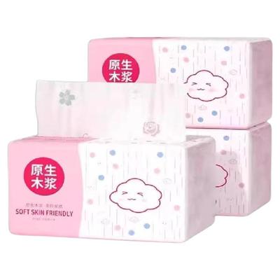 大包460张抽纸家用实惠装整箱批发原木餐巾纸卫生纸擦手纸巾纸抽