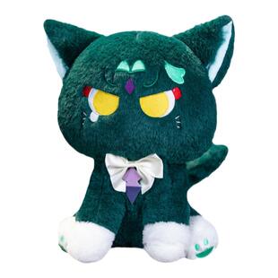 超大神游戏散兵散魈猫猫咪玩偶毛绒玩具公仔原周边抱枕棉花布娃娃
