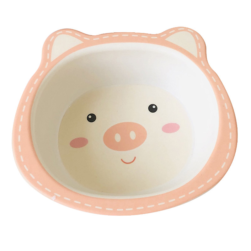 幼儿园环保竹纤维餐具吃饭辅食碗