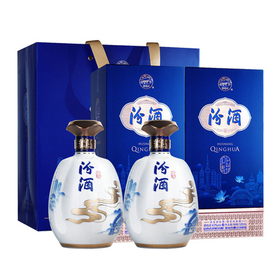 山西杏花村汾酒42度沪上青花汾酒