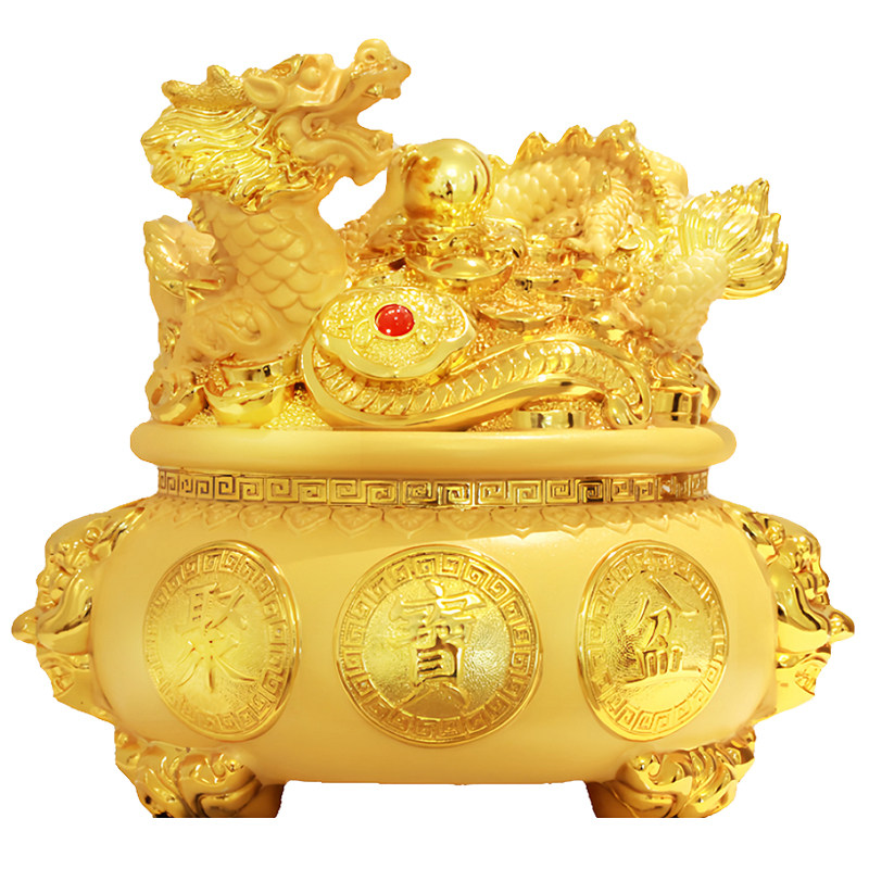 ▪祥龙聚宝▪2026款大人钱罐摆件