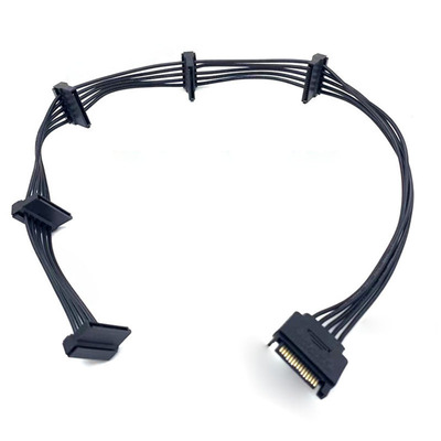 SATA15P供电线一拖5多盘位
