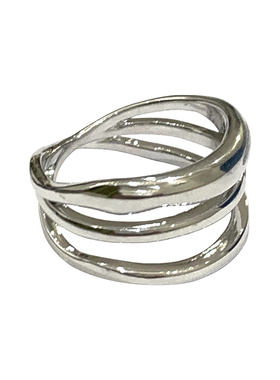 ceroenmi简约个性多层女纯色素圈