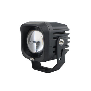 汽车LED射灯外置车顶超亮聚光远光炮中网改装激光小钢炮黄光雾灯