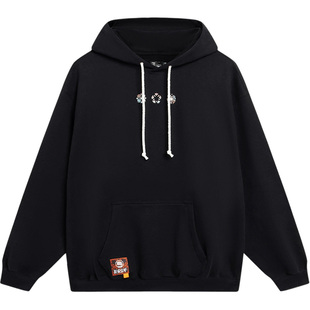 Lining/李宁正品反伍BADFIVE长安少年男子套头连帽卫衣AWDSI45