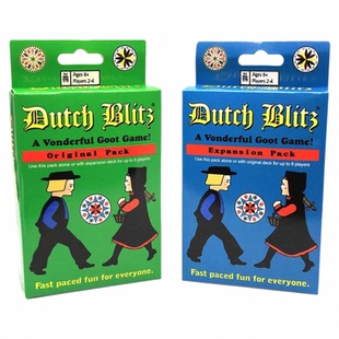 英文版 荷兰闪电战Dutch Blitz Card Game Basic 聚会桌游纸牌