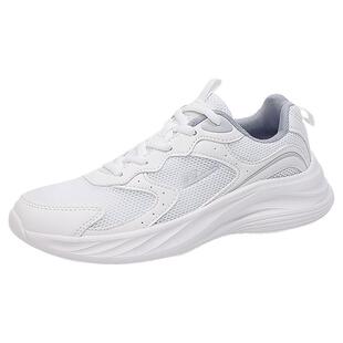 回力网面运动鞋女款2025新款秋季薄款透气减震跑步鞋女初中生网鞋