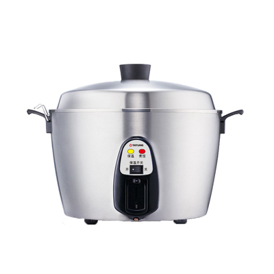 无涂层不锈钢一键安全自跳电饭煲