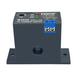 丰七牌m3050电流感应开关交流检测继电器互感器模块传感器控制器