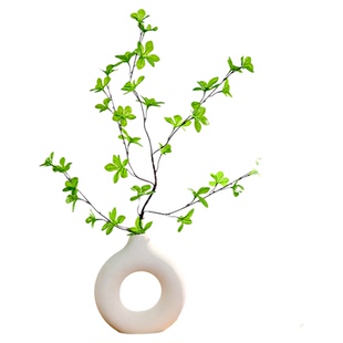 仿真绿植马醉木轻奢吊钟仿真花客厅插花餐桌花瓶装饰品摆件百货店