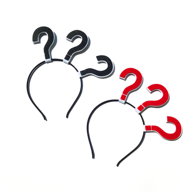 搞怪风问号箭头夜市地摊货源发箍