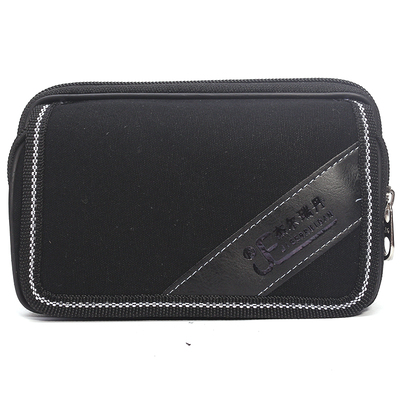 工地防水帆布腰包男士老人耐磨款