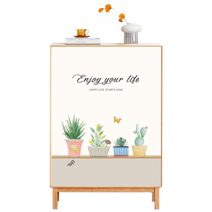 鞋柜子衣橱遮挡帘鞋架布帘杂物置物架遮丑帘免打孔粘贴魔术贴自粘