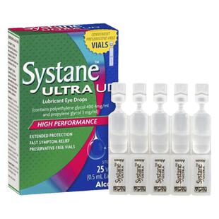 澳大利亚直邮Systane 超润滑滴眼液眼药水 0.5ml X 25（缓解眼睛/