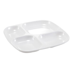 凯柏雅创意减肥餐盘子一人食减脂定量盘四格分格分隔分餐盘快餐盘