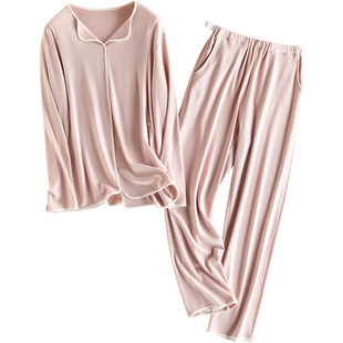 孕妇睡衣月子服春秋加厚产后喂奶专用哺乳睡衣产妇家居服母婴套装