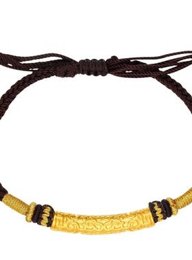 潮宏基一生所爱黄足金黄金手链