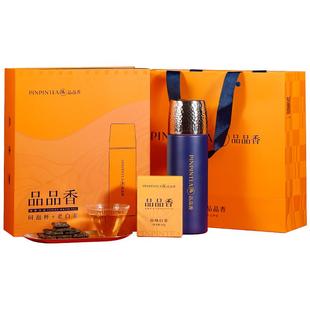 品品香福鼎白茶2019老白茶寿眉礼盒装105g茶叶闷泡杯礼盒送人年货