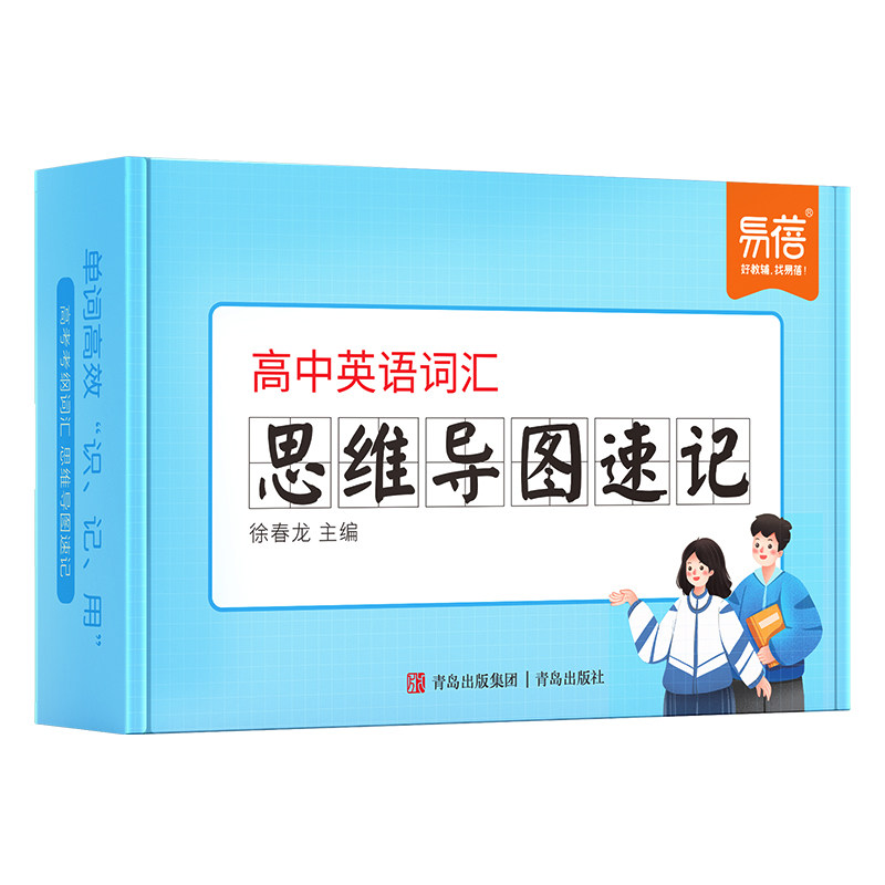 易蓓高中英语思维导图速记单词卡