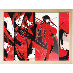 希德尼娅的骑士 星白闲 继卫 红天蛾 动漫二次元周边海报挂画挂件