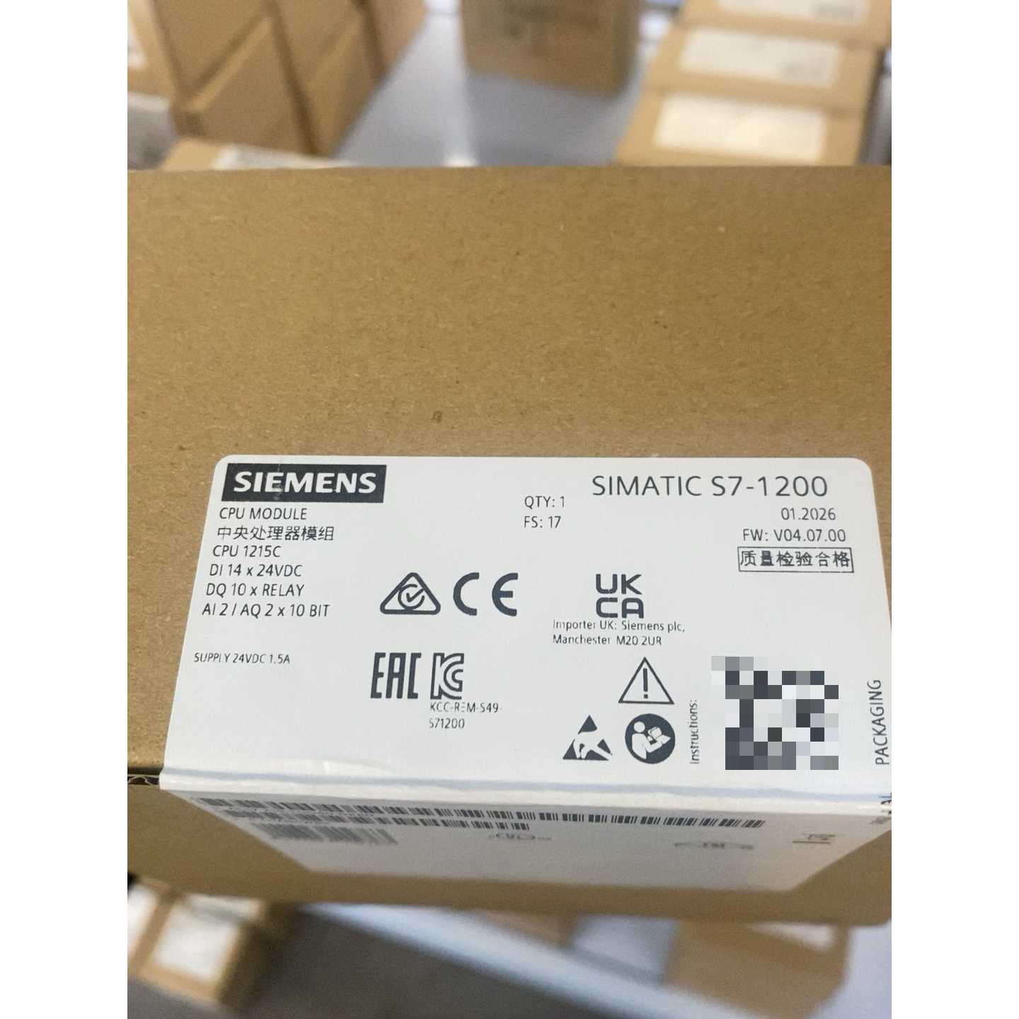 议价6ES72151HG400XB0保适用