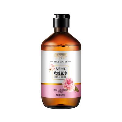 【阿里健康自营】HUNMUI韩伦美羽大马士革玫瑰花水500ml/瓶