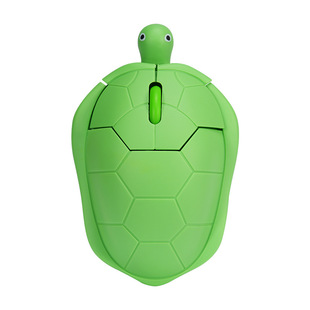 小乌龟鼠标无线蓝牙绿色王八嗦面静音办公游戏电竞可爱