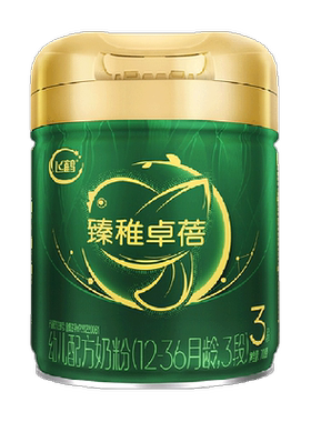 飞鹤有机奶粉3段6种HMOs700g*6罐