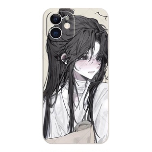 天官赐福花城苹果16promax情侣手机壳华为P70荣耀太空壳小米15pro红米软壳OPPOVIVO系列古风全包个性保护套