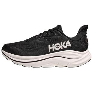 【荐】HOKA ONE ONE舒适百搭防滑耐磨低帮休闲跑步鞋男黑白宽楦2E