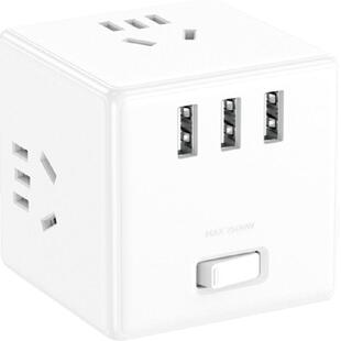 小米米家接线板魔方插座多功能USB插排充电插线板家用电源转换器