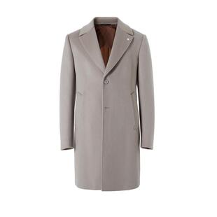 【明星同款】VICUTU威可多男大衣柔软舒适双面呢商务休闲长款外套