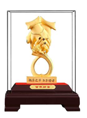 执子之手结婚礼物客厅婚房装饰品