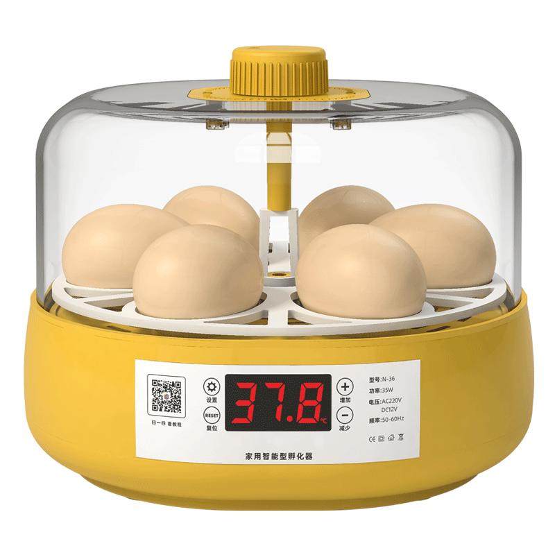 孵蛋器芦丁鸡小鸡孵化器小型家用智能孵化机水床鹦鹉全自动孵化箱