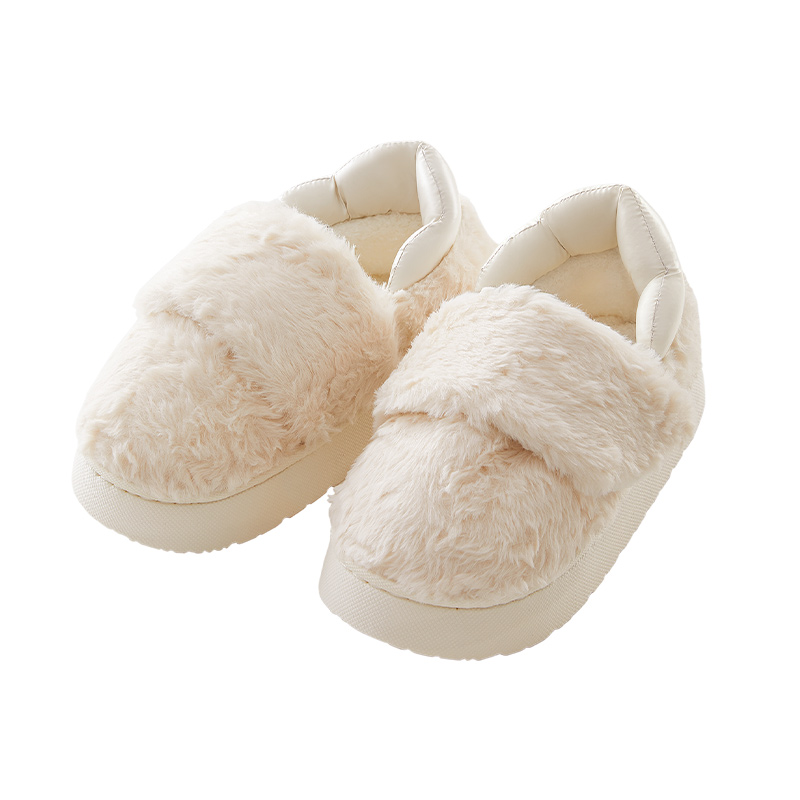 【新品】十月结晶保暖月子鞋产妇秋冬季毛毛棉拖鞋女室内家居包跟