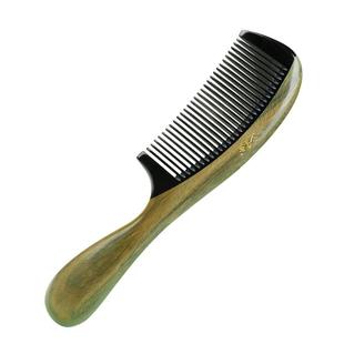 小李子牛角梳子女士专用长发天然家用头皮按摩梳檀香木养发经络梳