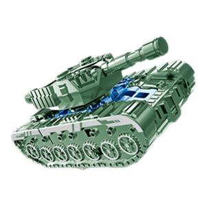 儿童创意机甲仿真坦克变形机器人指尖陀螺解压发泄玩具