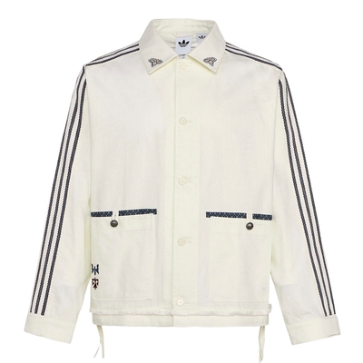 adidas阿迪达斯三叶草Toc Bai翻领外套潮流春男工装夹克 KW5673