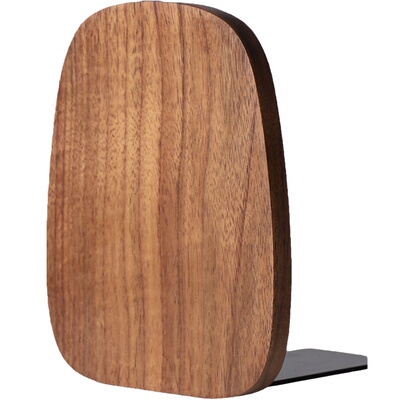 INS风实木书立创意书挡