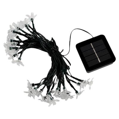 户外树木装饰太阳能防水梅花灯串