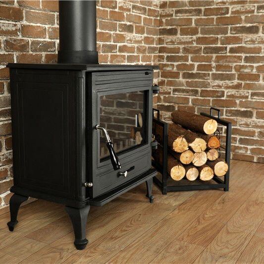 壁炉真火燃木柴现代家用农村别墅国产独立式客厅民宿铸铁取暖壁炉