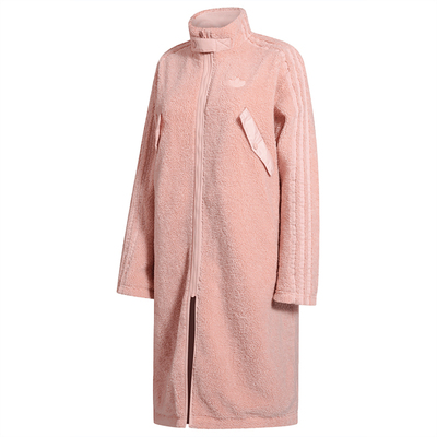 Adidas/阿迪达斯正品三叶草女子MANAGER JACKET羊羔绒外套 GK8557