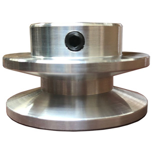 洗衣机电机皮带轮大全a型b型三角皮带盘平面小型电动机飞轮铝合金