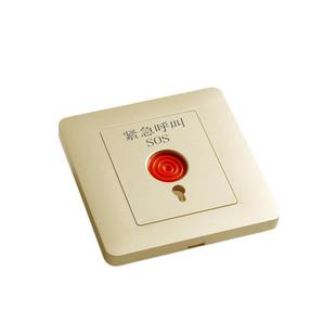 86型紧急按钮开关手报手动报警应急报警器老人呼叫器面板火警消防