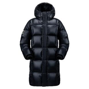 企鹅「蓄热」羽绒服中长款2026男女同款连帽加厚保暖外套鸭绒羽绒