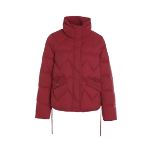 经典故事品牌高端短款羽绒服女2025新款冬季时髦洋气白鸭绒面包服