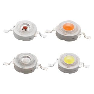 企业/科研专用LED灯珠大功率仿流明1-5W红绿蓝黄橙冰蓝青普绿色